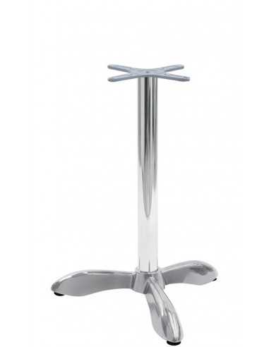 Outdoor base - Aluminum frame with adjustable feet - Height 70 cm