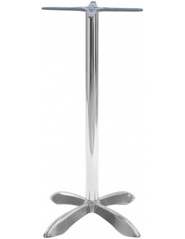 Outside base - Aluminum frame with adjustable feet - Height 103 cm