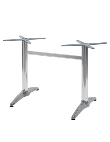 Outdoor base - Aluminum frame with adjustable feet - Height 70 cm