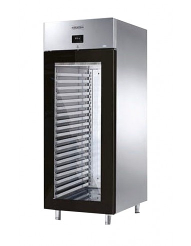 Refrigerator cabinet - Temperature +10/+18°C - Capacity 740 lt - Ventilate - Glass door - cm 79 x 104.3 x 205 h