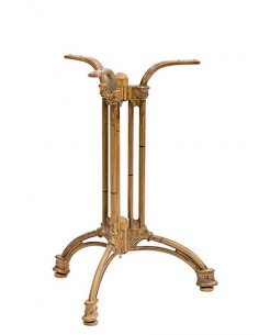 Base for exterior - Painted aluminium frame, bamboo...