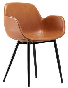 Sedia per interno - Struttura in metallo verniciato -...