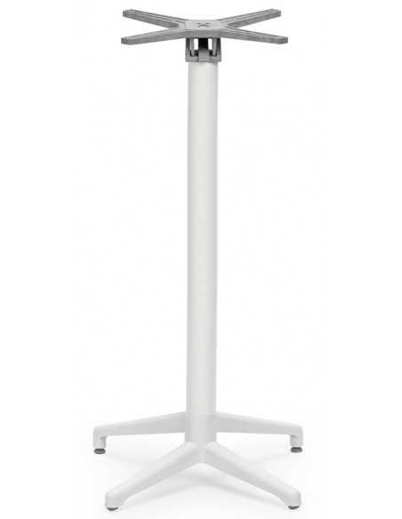 Base per esterno - Polipropilene con fibra di vetro - Colonna in alluminio - Accatastabile con piedini regolabili - H 108,70 cm