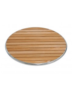 Piso exterior - Slats de madera WOOD en aluminio - Pack...