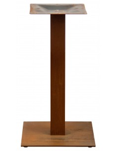 Base - Rust steel structure - Adjustable feet -...