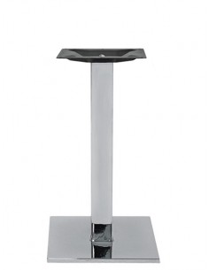 Base - Chrome stainless steel structure - Adjustable feet...