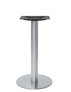 Base da interno - Struttura in acciaio inox satinato -...