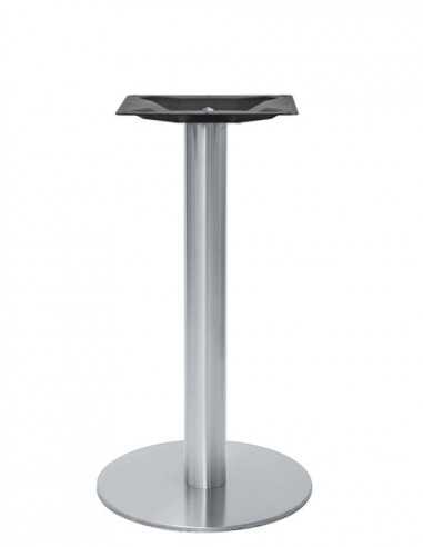 Base - Frame in satin stainless steel - Adjustable feet