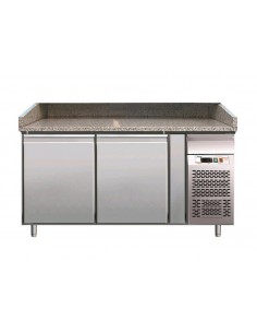Pizza counter 2 door - cm 151 x 80 x 100 h