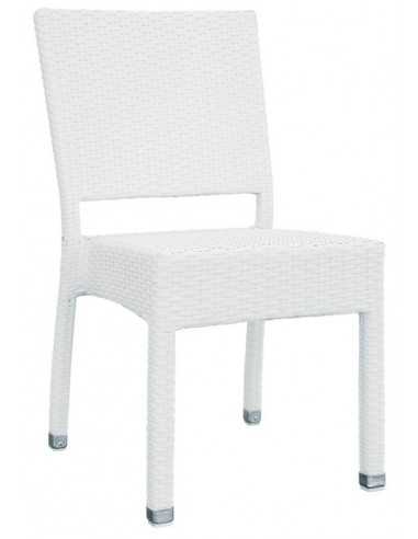 Outdoor chair - Aluminum frame - Polyethylene...