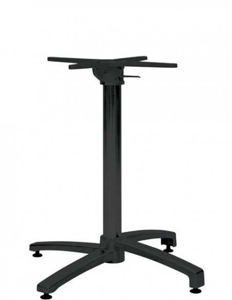 Base per esterno - Alluminio verniciato con accessorio pieghevole e piedini regolabili - Altezza 72 cm