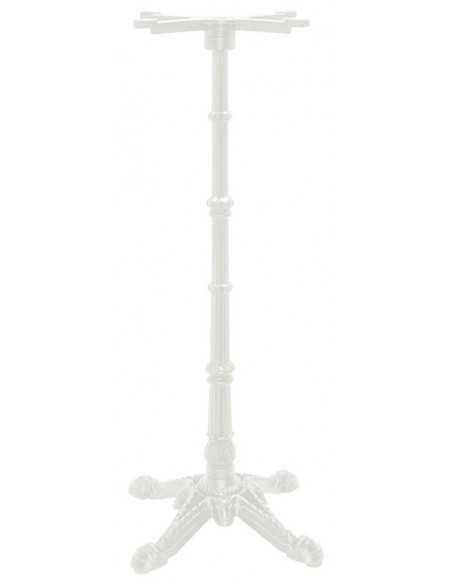 Base for interior - Painted cast iron structure - Adjustable feet - Height 108 cm