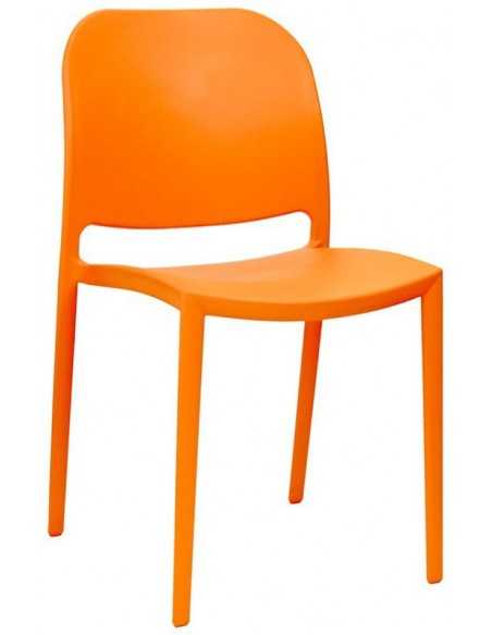 Chair - Polypropylene structure with fiberglass - Dimensions cm 46 x 45 x 79 h