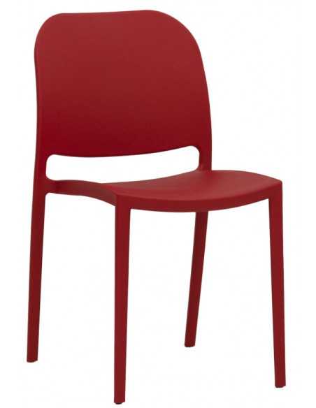 Silla - Estructura de polipropileno con fibra de vidrio - Dimensiones cm 46 x 45 x 79 h