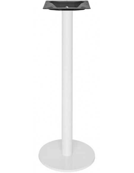 Base per interno - Struttura in acciaio verniciato - Piedini regolabili - Dimensioni cm Ø 40 X 110 h