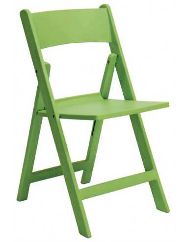 Foldable chair - Polypropylene structure with fiberglass - Dimensions cm 44 x 45 x 78 h