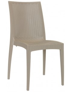 Outdoor chair - Polypropylene structure - Dimensions cm...