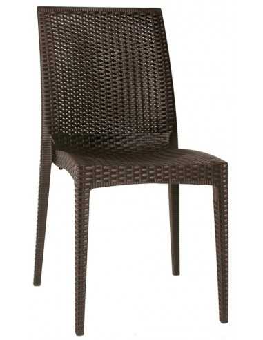 Silla exterior - Estructura de polipropileno -...