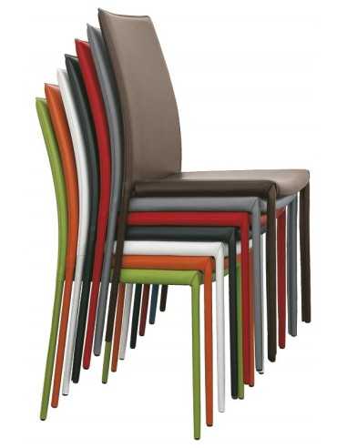 Silla de interior - Marco de metal - Funda de...