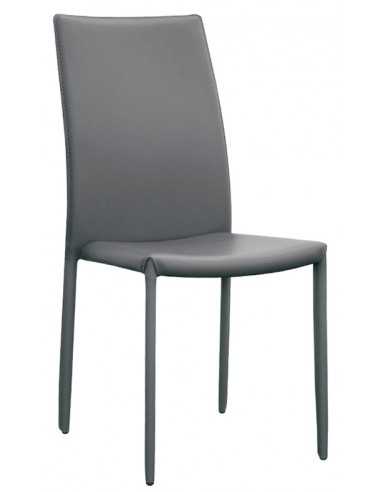 Interior chair - Metal frame - Eco-leather...