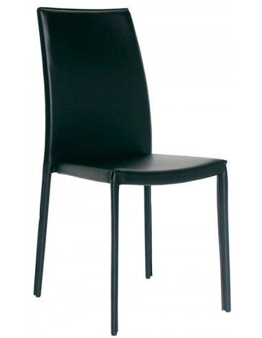 Interior chair - Metal frame - Eco-leather cover - Dimensions cm 45 x 45 x 96h