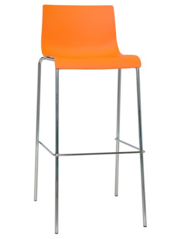 Internal stool - Chrome metal structure - Polypropylene shell - Dimensions cm 39 x 34 x 100 h