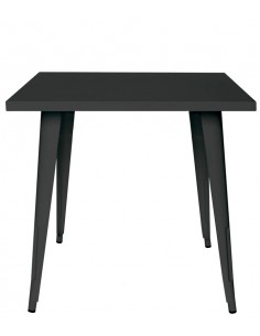 Indoor table - Painted metal frame - Height 74 cm 2