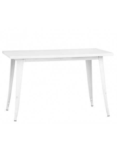 Tavolo per interno - Struttura in metallo verniciato - Altezza 74 cm