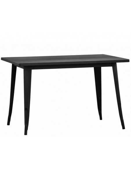 Tavolo per interno - Struttura in metallo verniciato - Altezza 74 cm