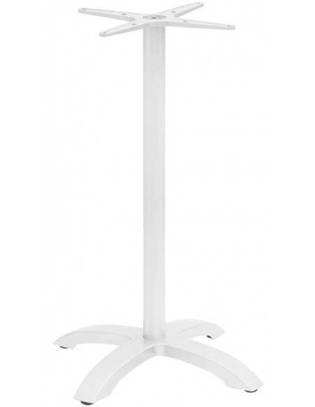 Base tavolo per esterno - Struttura in alluminio verniciato - Piedini regolabili - Altezza 110 cm
