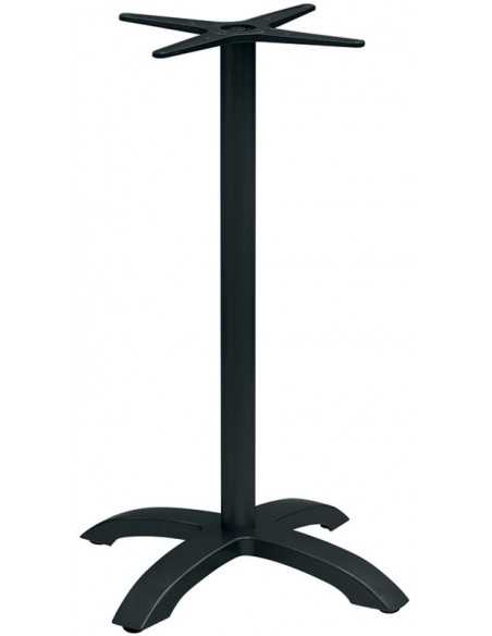 Base tavolo per esterno - Struttura in alluminio verniciato - Piedini regolabili - Altezza 110 cm