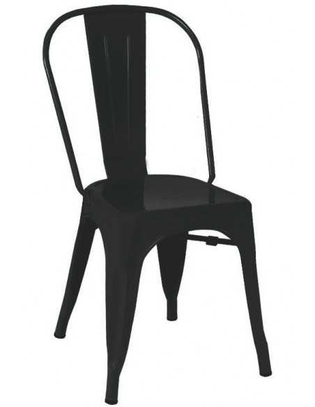 Sedia da interno - Struttura in metallo verniciato - Dimensioni cm 36 x 36 x 85h