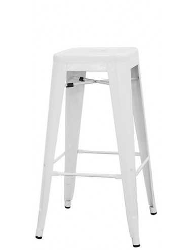 Internal stool - Painted metal structure -...