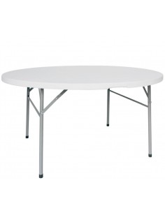 Table for interior - Folding structure in painted metal -...