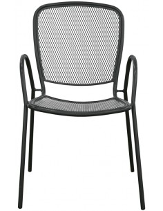 Outdoor chair - Painted metal frame - Dimensions cm 45 x...
