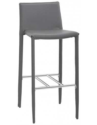 Stool for interior - Chrome metal structure -...