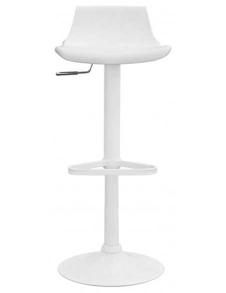 Stool for interior - Painted metal structure - Polypropylene shell - Dimensions cm 39 x 34 x 73/94 h