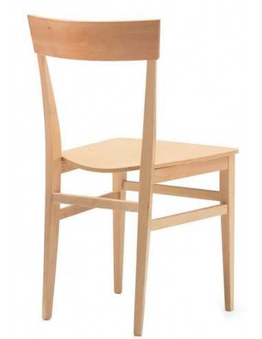 Interior chair - Wooden frame - Wooden seat -...