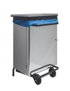 Rectangular pavement - Cover with pedal opening -...