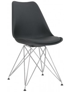 Silla para el interior - Estructura de metal Chrome -... 2