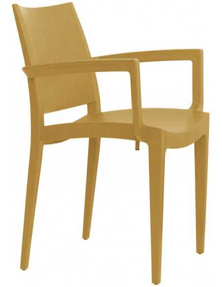 Sedia per esterno - Struttura in polipropilene - Dimensioni cm 56 x 51 x 79 h