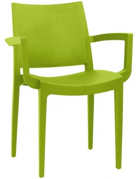 Outdoor chair - Polypropylene structure - Dimensions cm 56 x 51 x 79 h