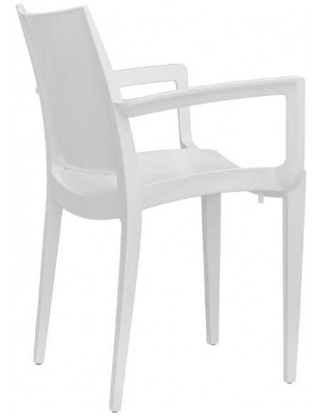 Sedia per esterno - Struttura in polipropilene - Dimensioni cm 56 x 51 x 79 h