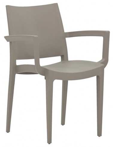 Silla exterior - Estructura de polipropileno -...