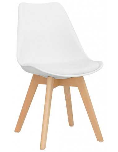 Sedia per interno - Struttura in legno - Scocca...