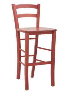 Sgabello da interno - Struttura e seduta in legno di...