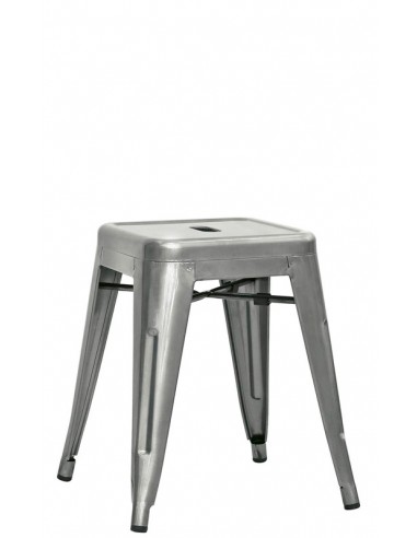 Stools for interior - Painted metal frame with transparent varnish - Dimensions cm 30 x 30 x 45h