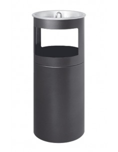 Ashtray - papel de desecho - Cubierta de red - Cm ø 25 x...