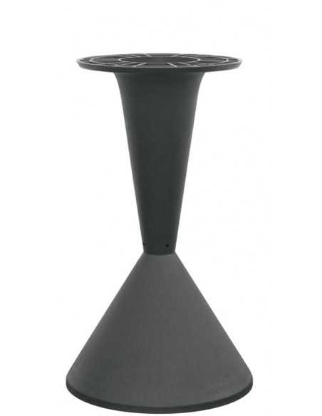 Base para exterior - Estructura de polipropileno - Baloncesto de metal - Altura 72 cm