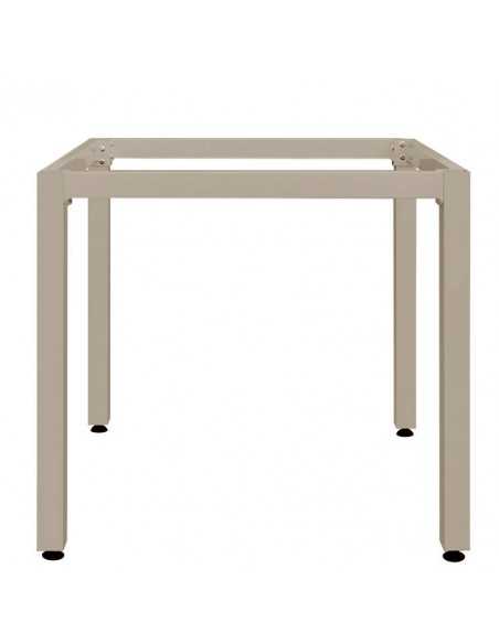 Base per esterno - Struttura in alluminio verniciato - Piedini regolabili - Altezza 73 cm